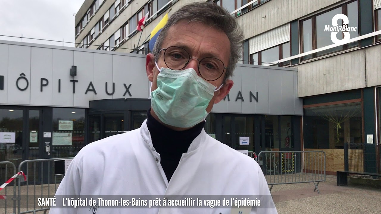 L'hôpital de Thonon prêt pour la vague de l'épidémie