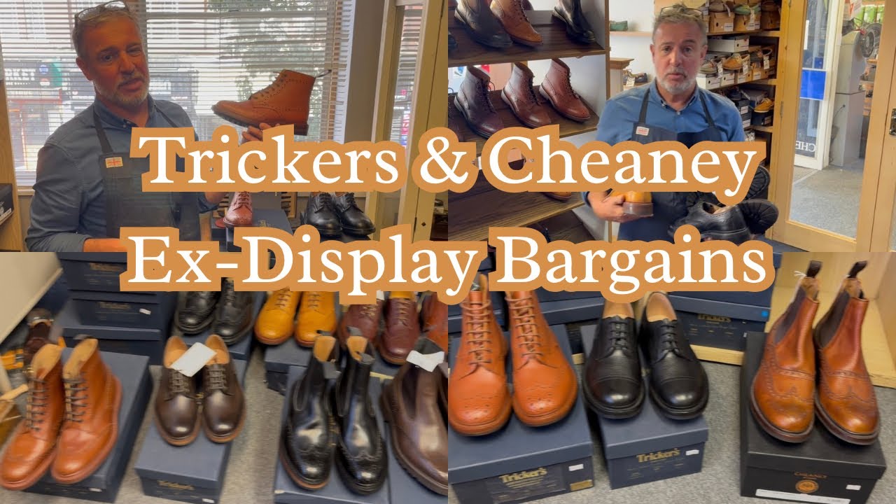 Tricker’s & Cheaney Sale | Ex-Display Country Shoes & Boots | More Huge Discounts at The Shoe Healer