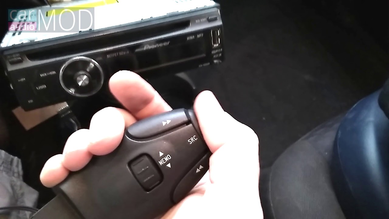 Radio Pioneer sterowane z kierownicy pilotem Peugeot / Citroen