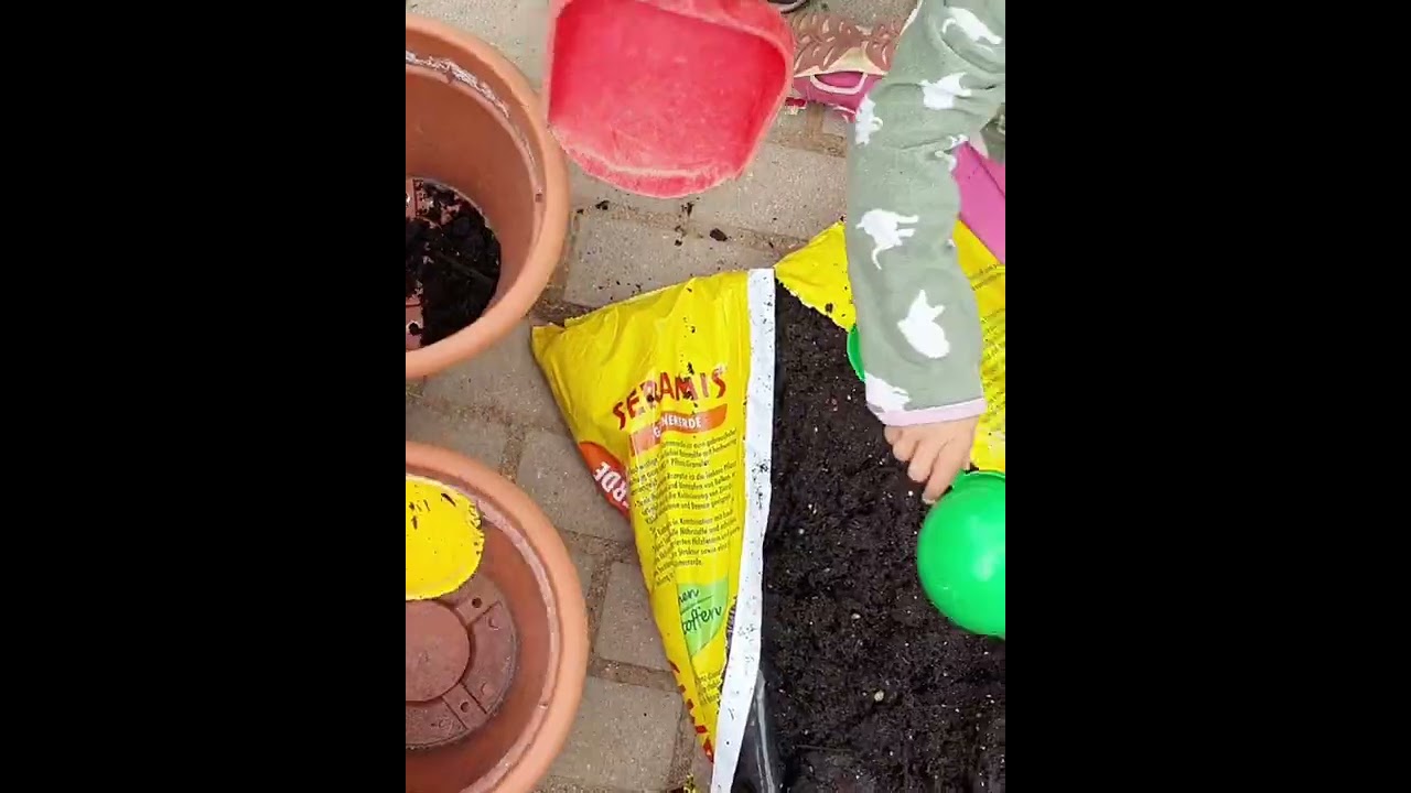 Unser schöner Garten im Haus für Kinder am Vogelberg