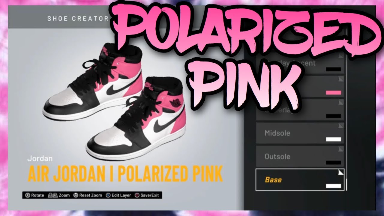 NBA 2K20 Shoe Creator - Air Jordan 1 Custom 