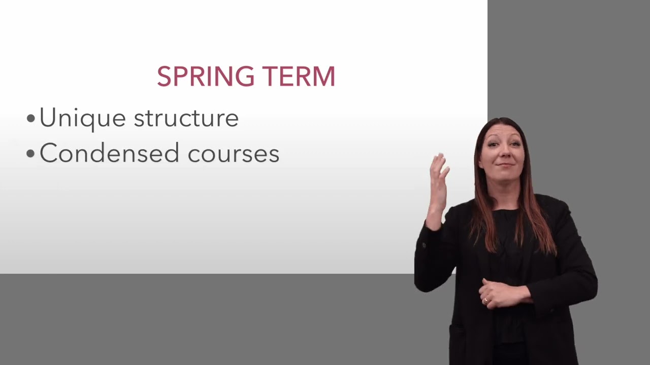 UWinnipeg FYI Series: #1  University Terminology in ASL