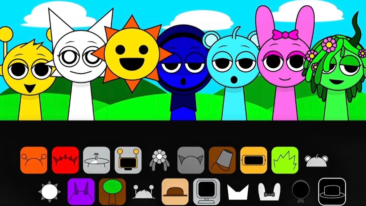 Sprunki Long Gameplay Compilation | Satisfying Rhythm Music Game