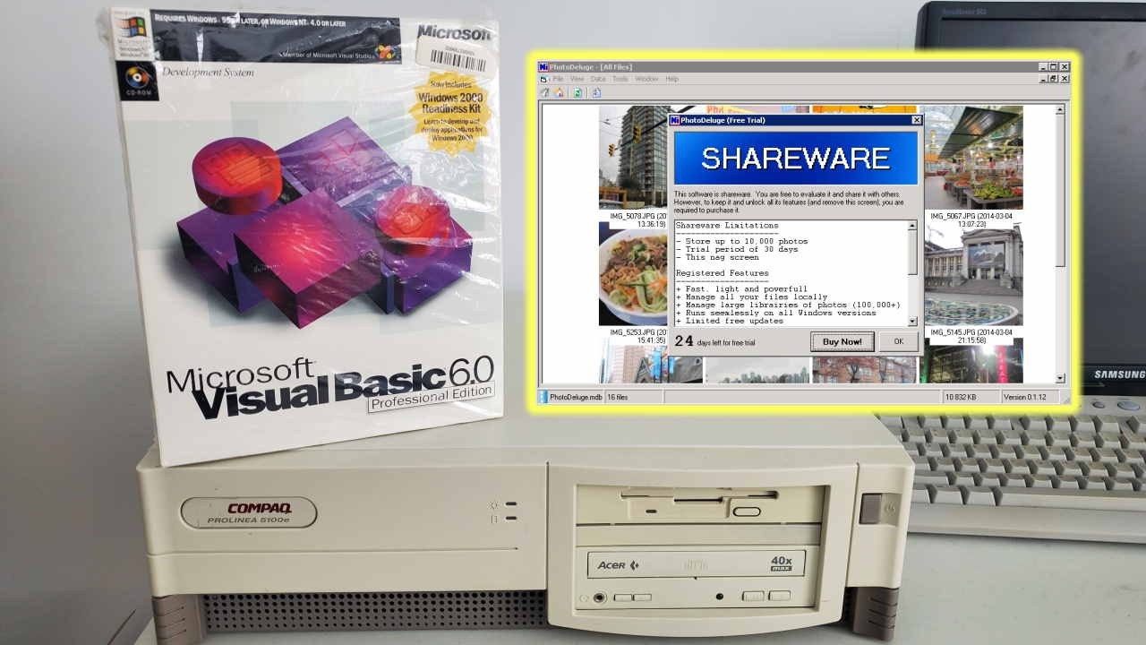 Programming in VB6 Again After 25 years! Sneak Peek Secret Project