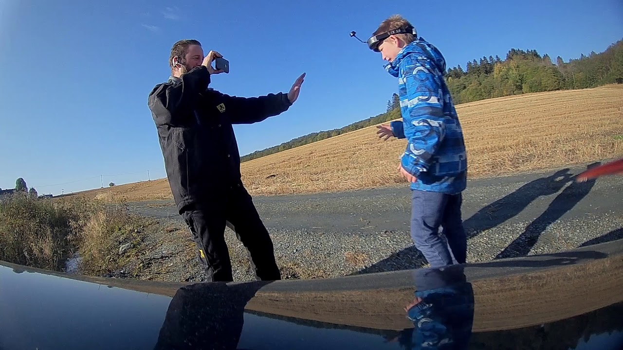 First flight in Acro mode!