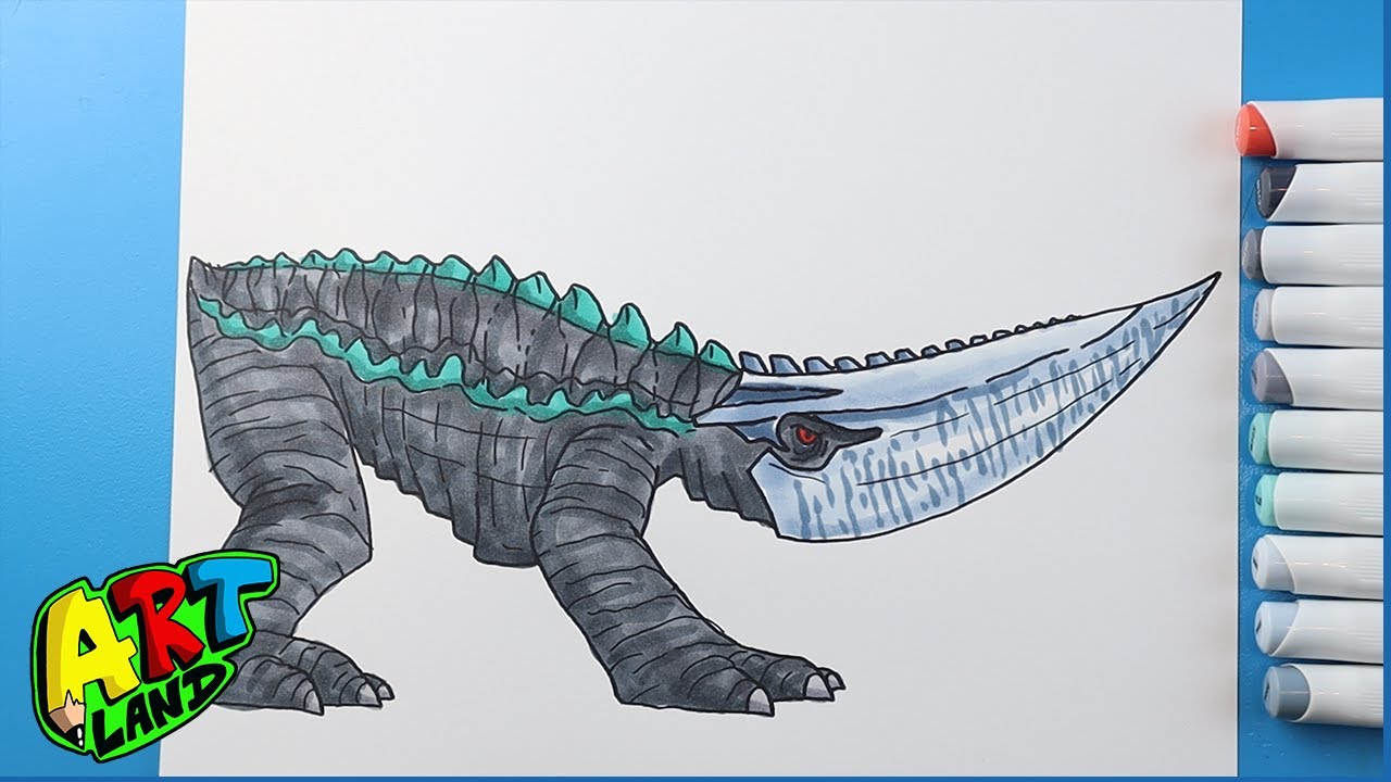 How to Draw Guiron | Gamera Rebirth