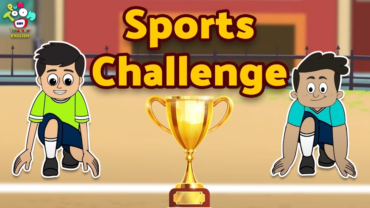 Sports Challenge | Olympic Games | English Moral Stories | English Animated | English Cartoon