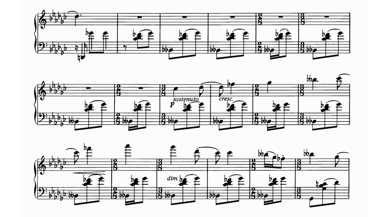 Morton Gould - Pieces of China (audio + sheet music)