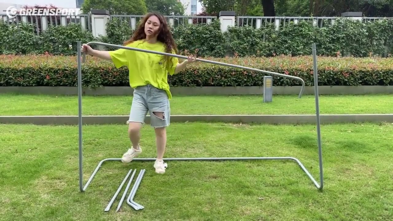 Garden Football Goal Trainer with Goal Wall
