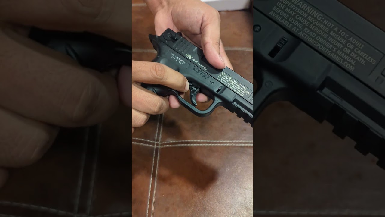 ISSC M22 Austria BB Pistol #airgun #airsoft #co2airgun #shotsfeed #shortvideo
