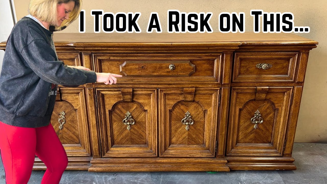 Giving New Life to a Worn-Out Dresser—Full Restoration & Transformation | Epic Furniture Flip Tips