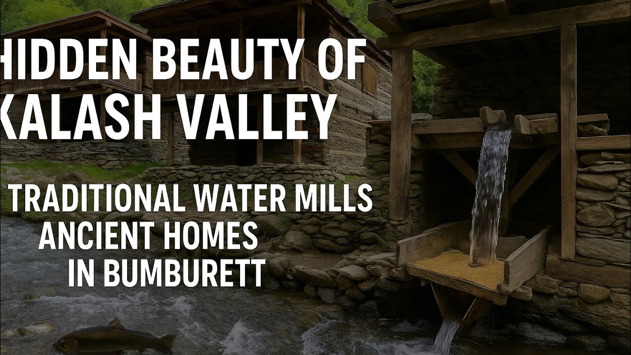 Hidden Beauty of Kalash Valley | Traditional Water Mills & Ancient Homes in Bumburet