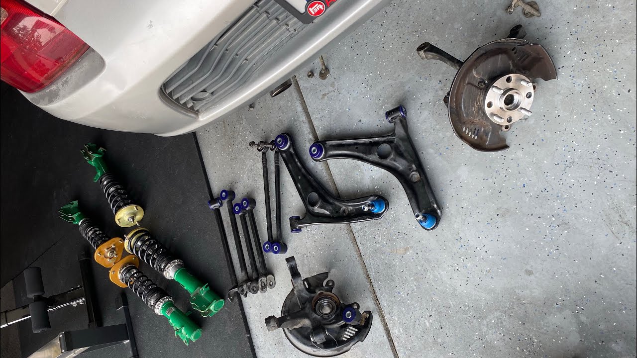 MR2 Spyder / MR-S gets a massive brake and Suspension overhaul!