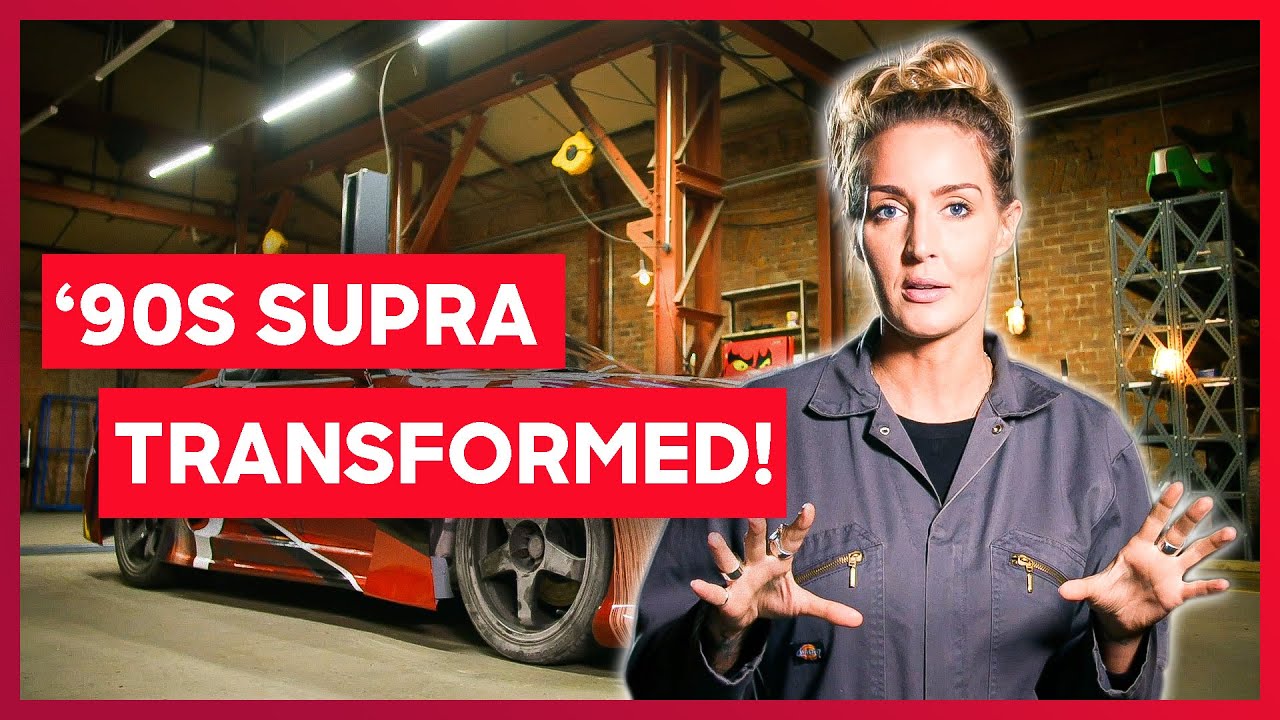 Transforming A '90s Toyota Supra With A Wide Body Kit | Goblin Works Garage