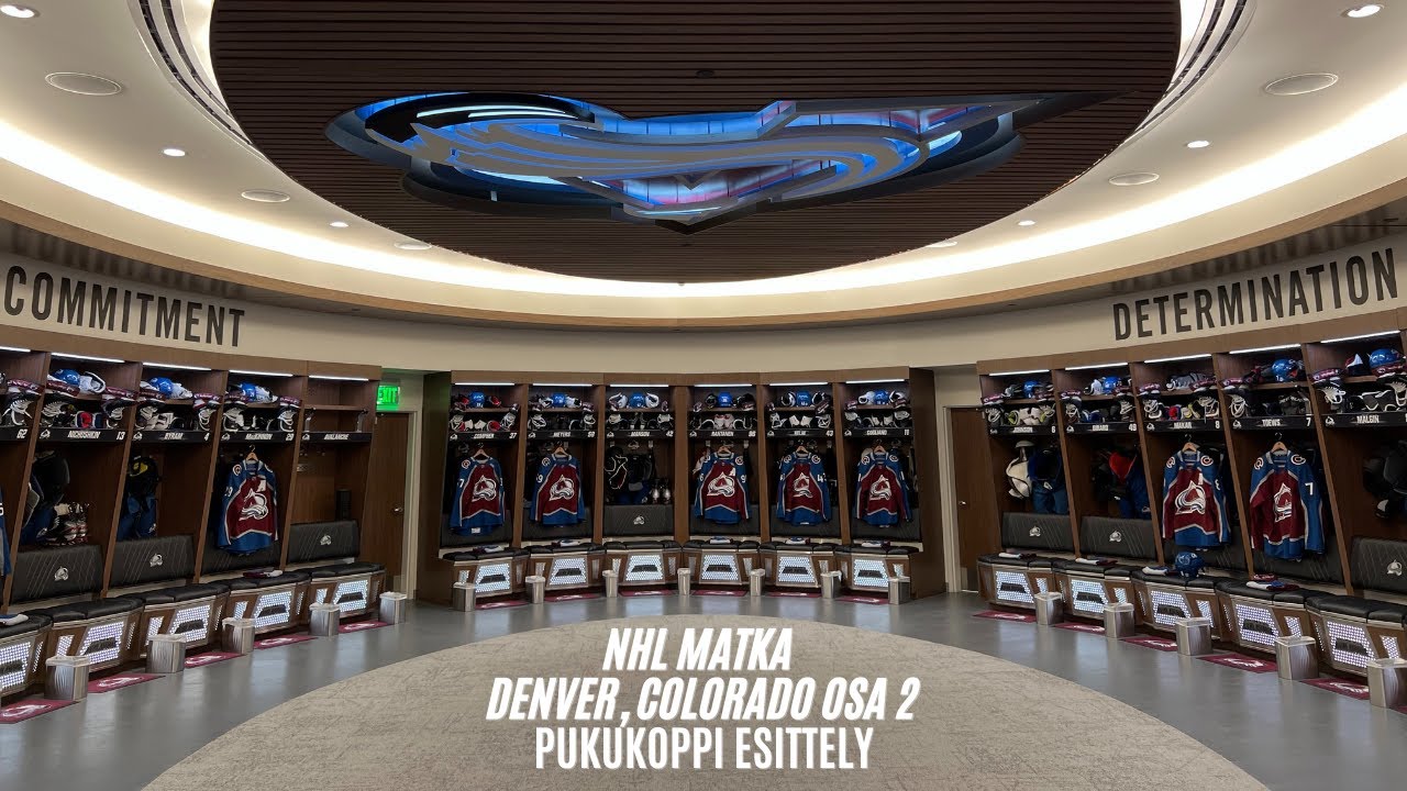 JParkkila #23 - NHL Colorado Avalanche  pukukoppi esittely