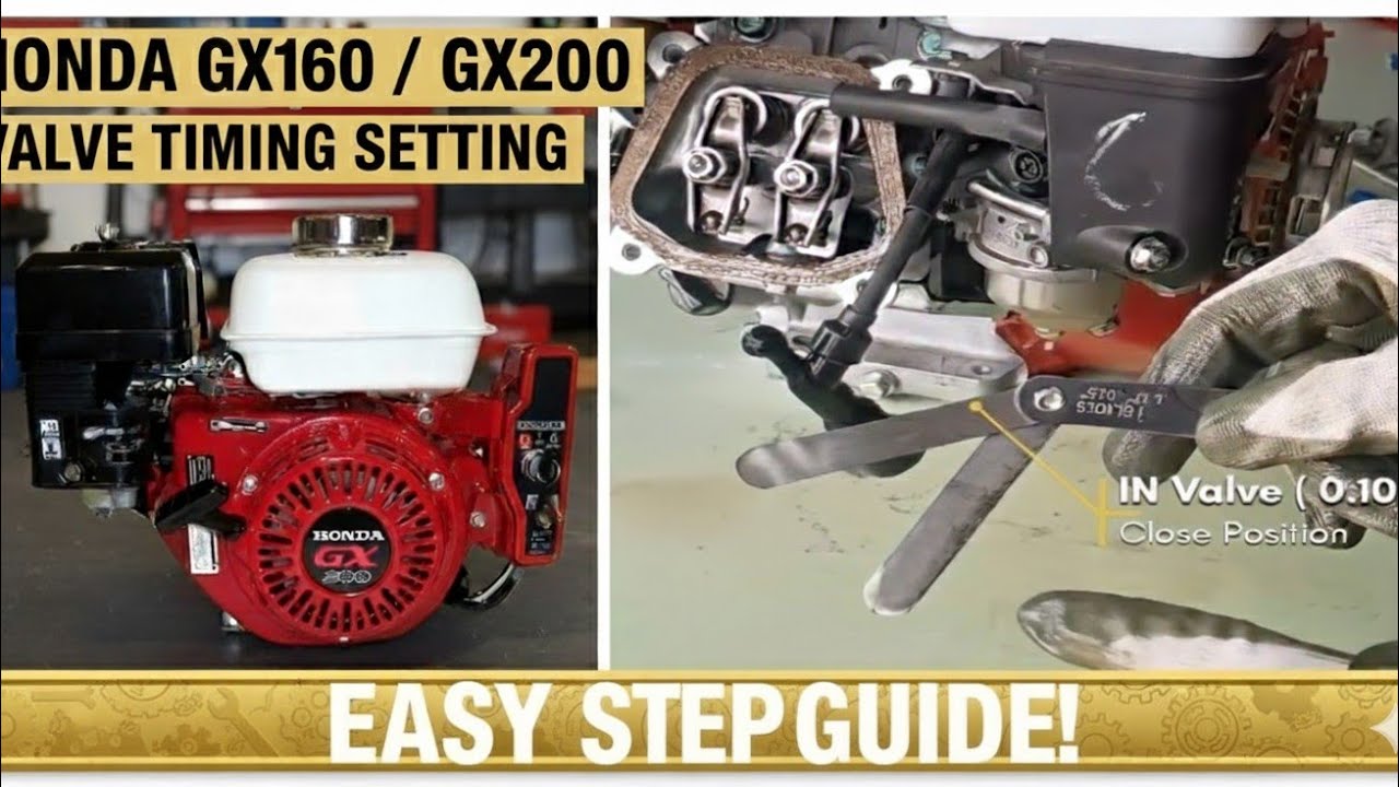 Honda engine | GX160/GX200 | Valve Timing Setting of VST Reaper Engine | tappet setting kyse kare