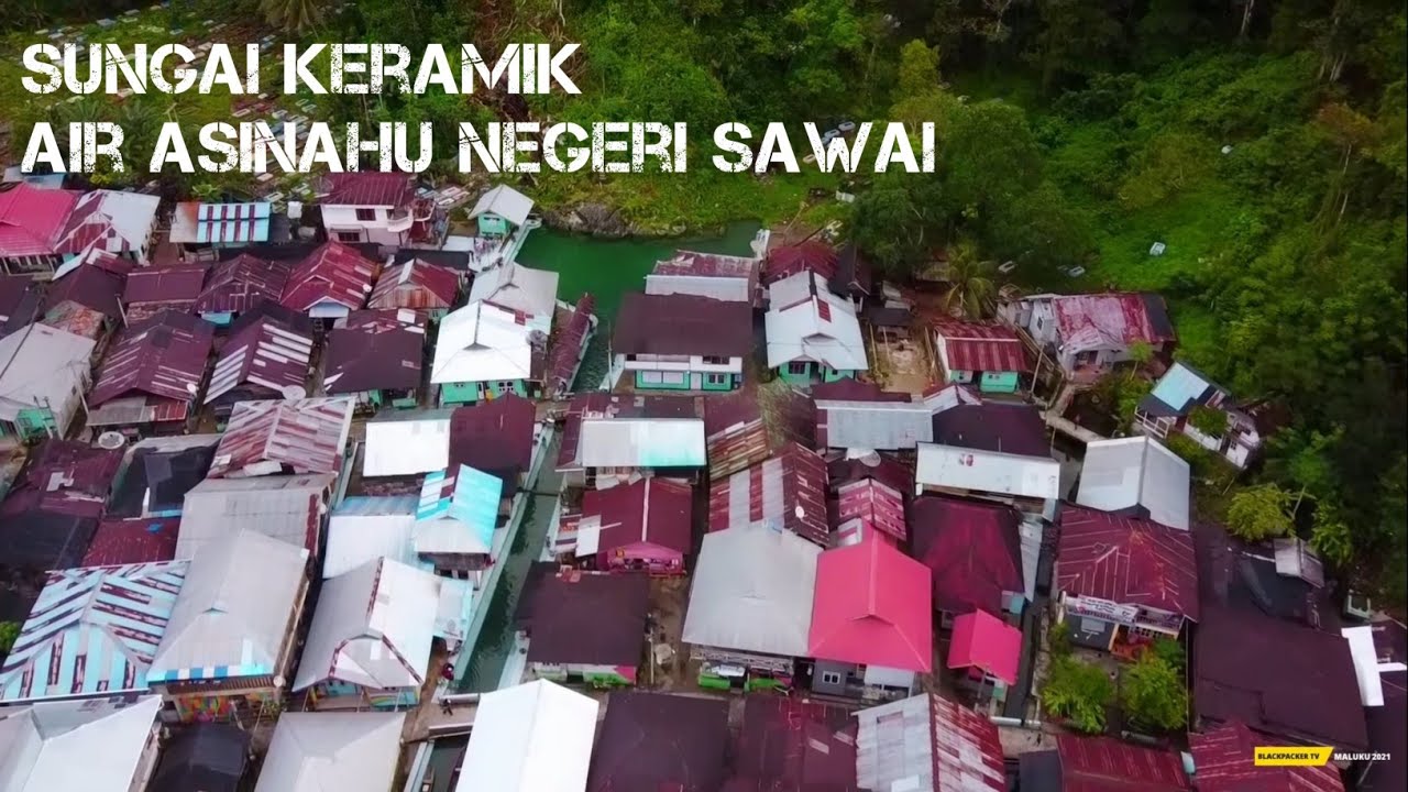Sungai keramik Air Asinahu, Negeri Sawai, Maluku Tengah