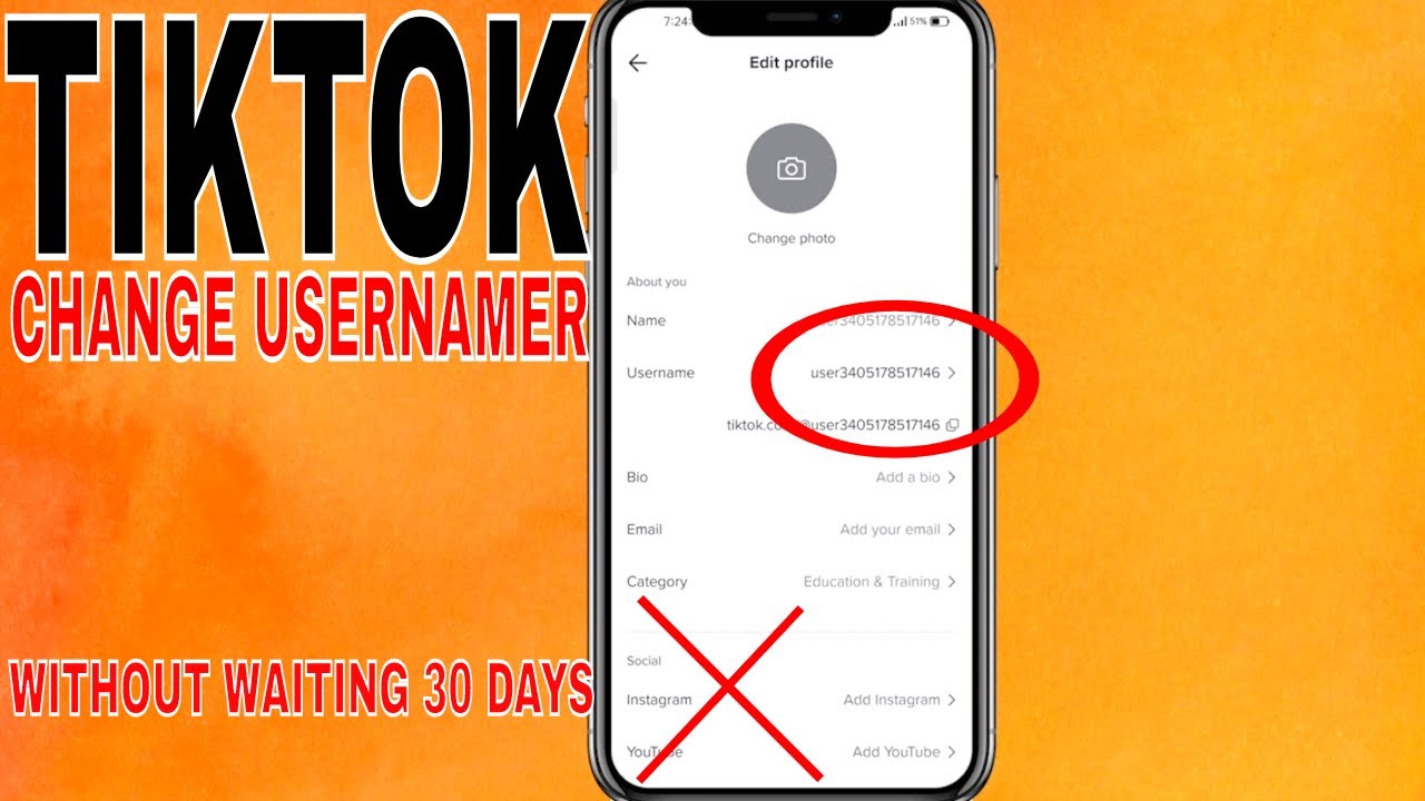 ✅ Как сменить имя пользователя в TikTok, не дожидаясь 30 дней🔴