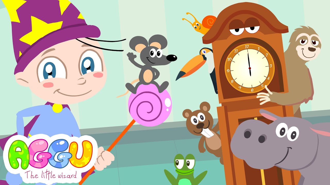Hickory Dickory Dock | Aggu - The Little Wizard