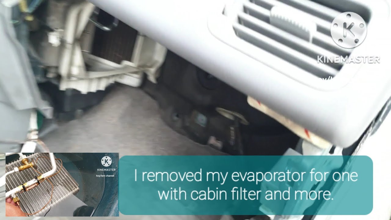 Crv gen 1 evaporator with cabin filter install w/ ashleigh evaporator unboxing
