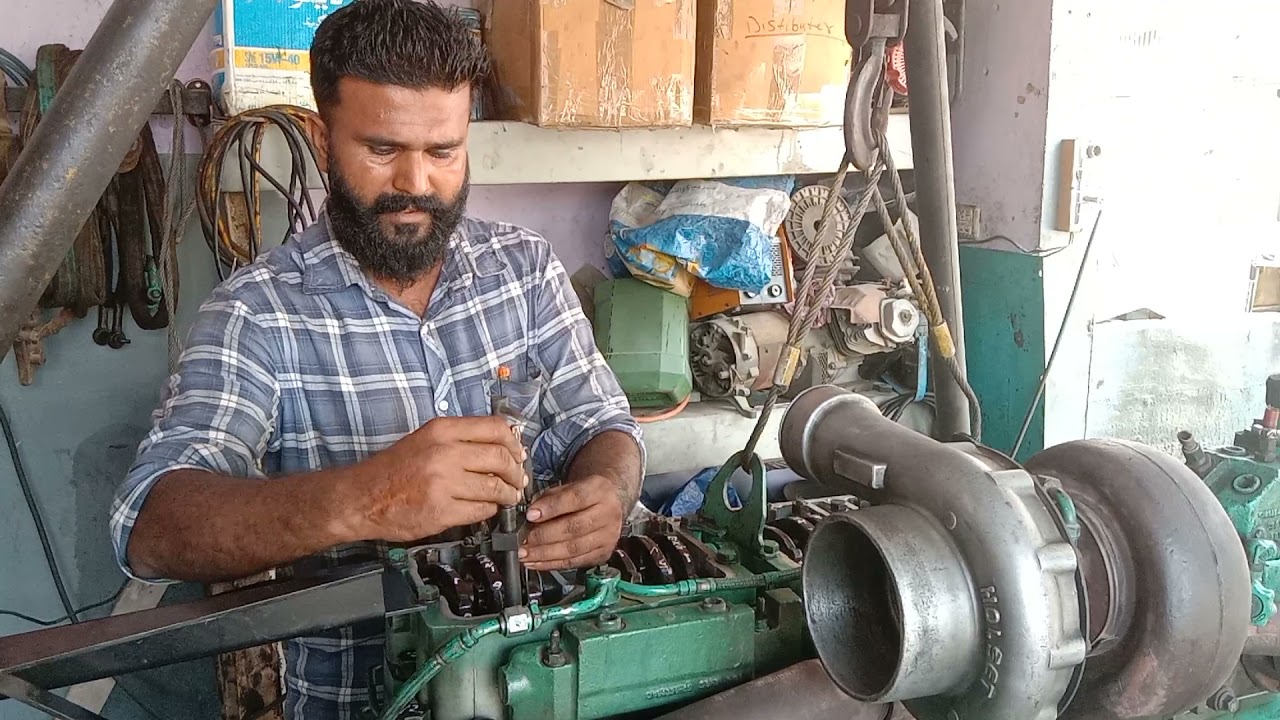 how to set cummins nta 855 big cam stc zero lash injector timing and valve lash by GB power
