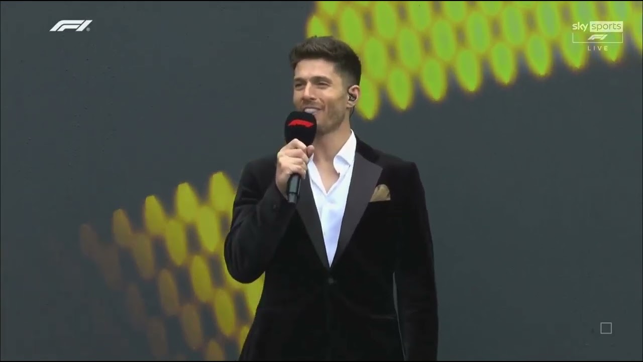 THE NATIONAL ANTHEM OF AUSTRALIA - FORMULA 1 2025 AUSTRALIAN GRAND PRIX