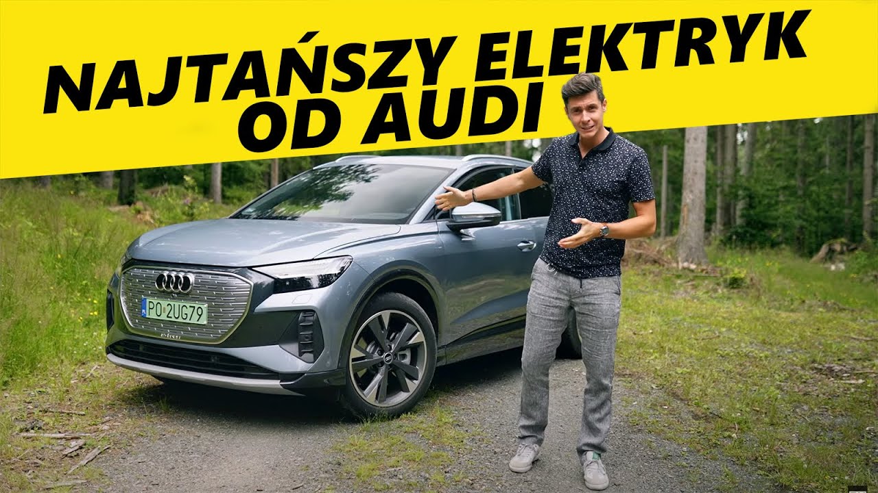 Audi Q4 E-tron – test | Poznaj najtańszy samochód elektryczny Audi