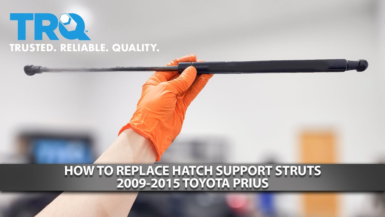 How to Replace Hatch Support Struts 2009-2015 Toyota Prius