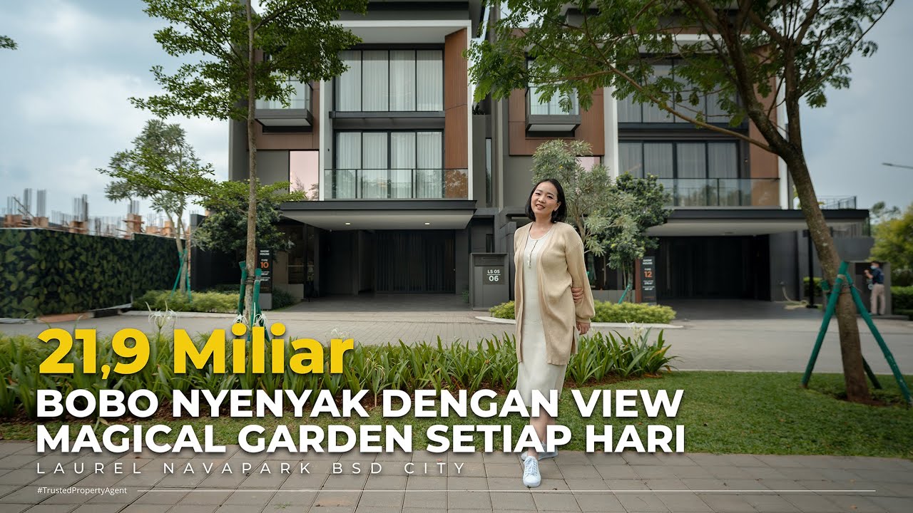RUMAH MEWAH BSD | LAUREL NAVAPARK BSD | FULL FURNISH !