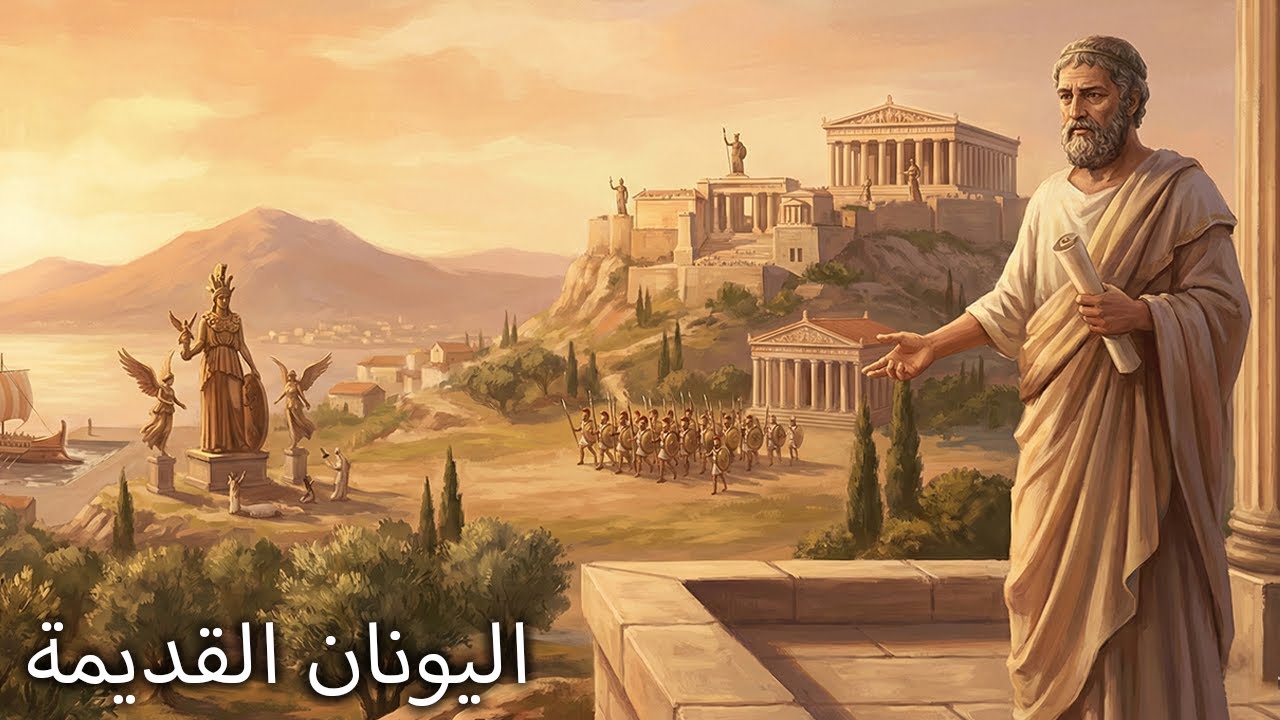 كل تاريخ اليونان القديمة: الفلسفة، المعارك والأساطير الخالدة