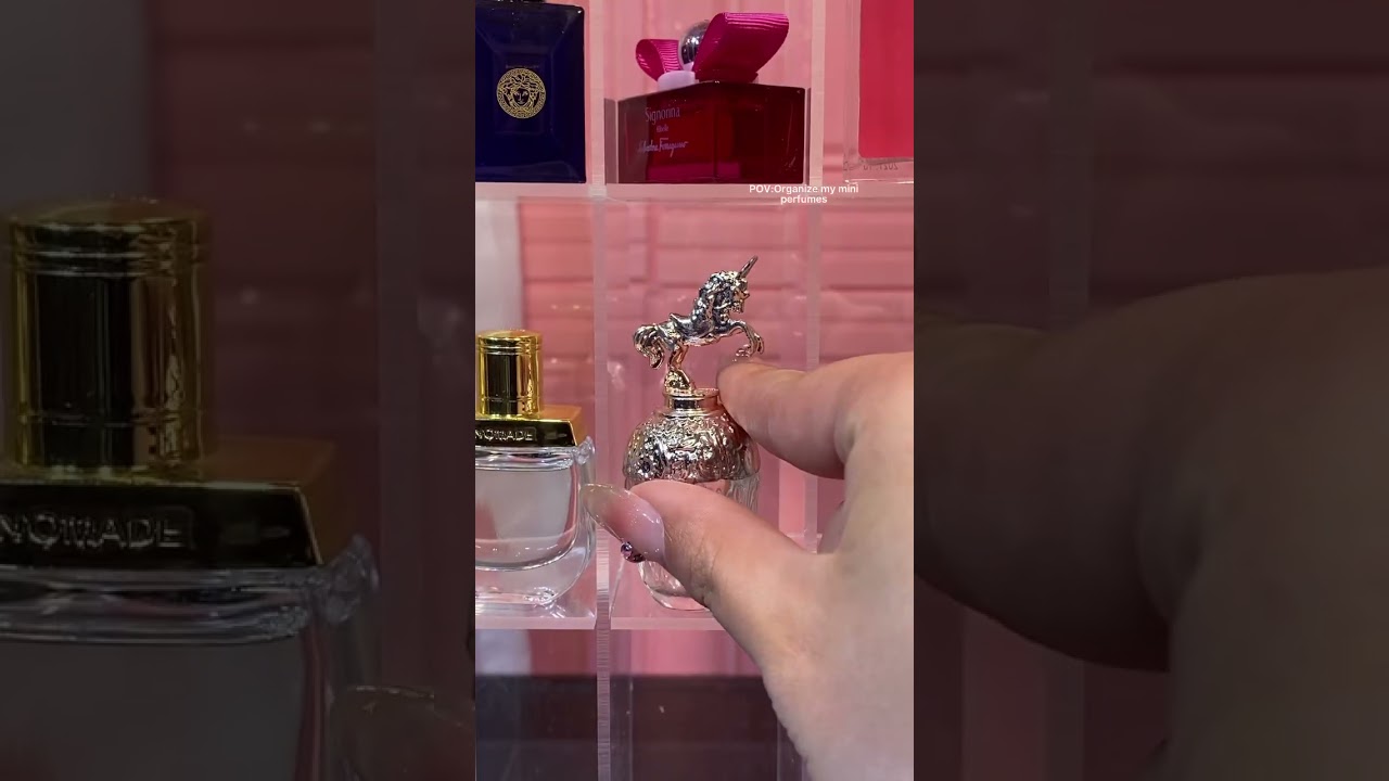 Display my cute mini perfumes with me #miniature #miniperfumes #miniperfume #perfume