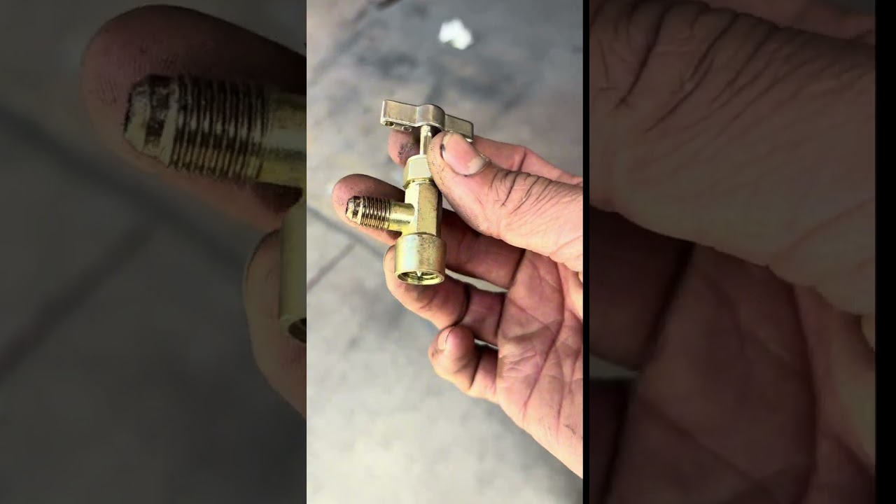 Cómo cargar el aire acondicionado de un carro ,después de una reparación;🥶🥶🥶🥶❄️❄️❄️❄️❄️. Parte 2
