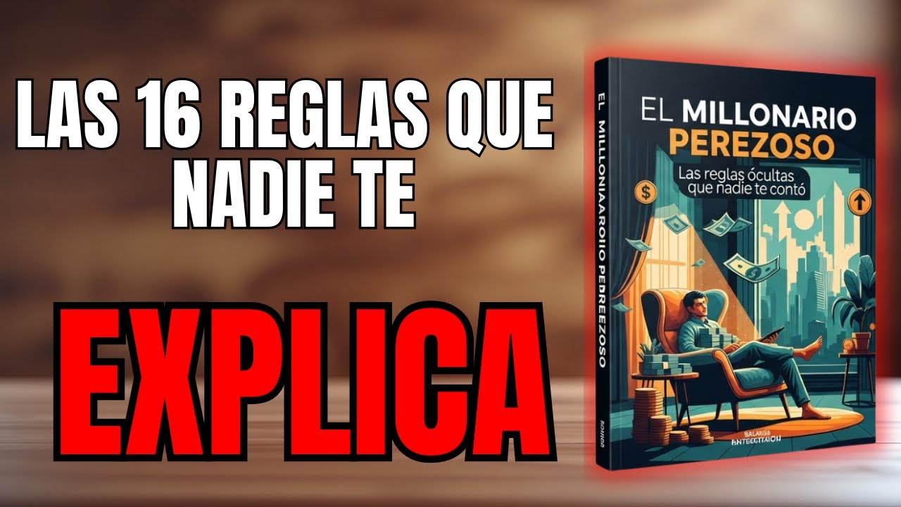Aprende a ser productivo sin agotarte y vivir libre – El millonario perezoso 🏖️⚡📘