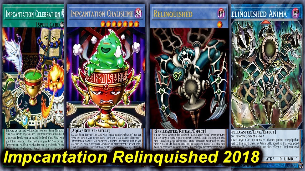 【YGOPRO】Impcantation Relinquished Deck 2018