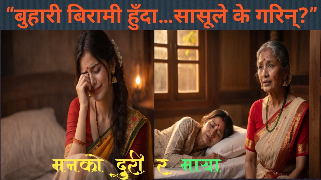 बुहारी बिरामी हुँदा सासूले के गरिन्? | मन छुने नेपाली कथा @SoulStoriesNepal 