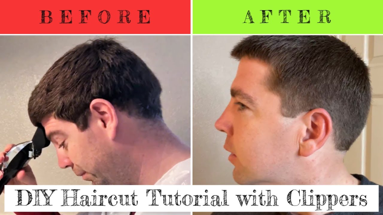 How to Cut Your Own Hair with Clippers - For Men!