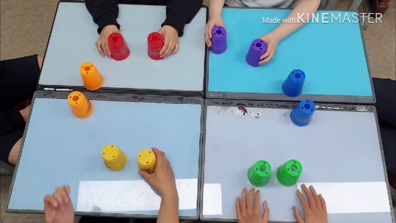 한국글로벌중학교 작은 것들을 위한 시(BTS) 컵타