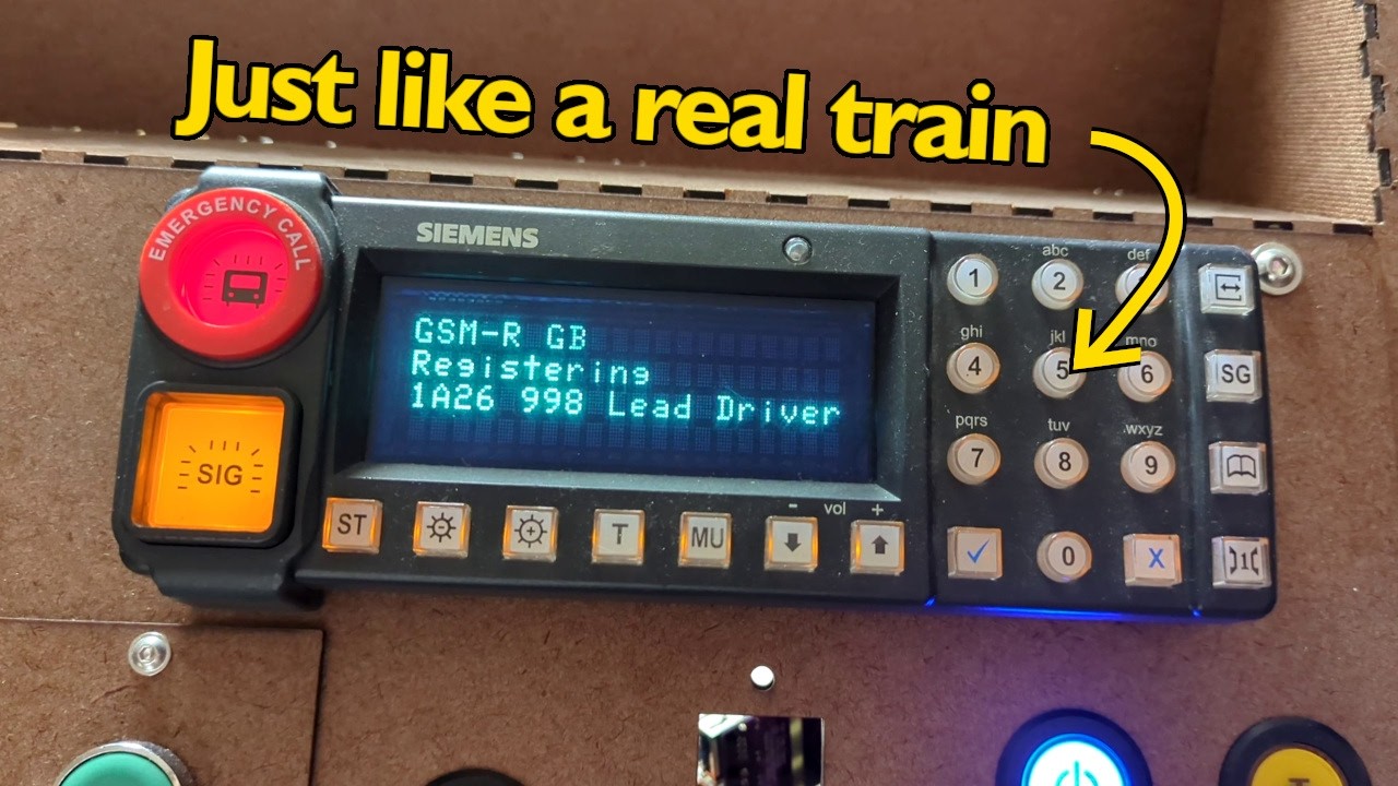 Simulating GSM-R in Train Sim World 6