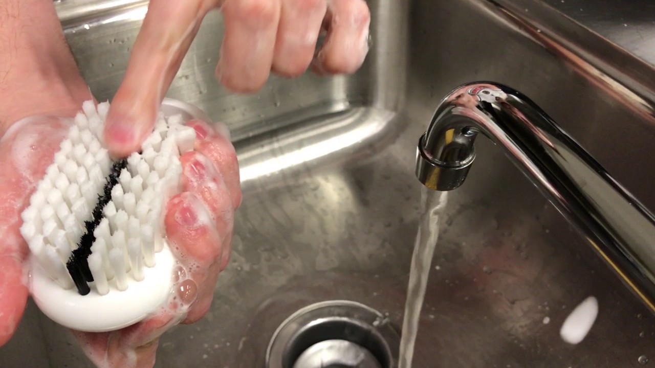 Hand and Nail Brush Demonstration