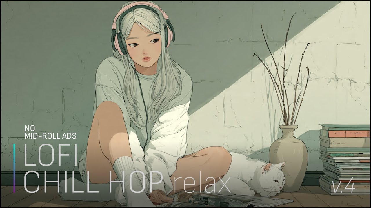 LOFI CHILL HOP relax v.4 | Calm Lofi Beats for Focus & Flow | NO MID-ROLL ADS