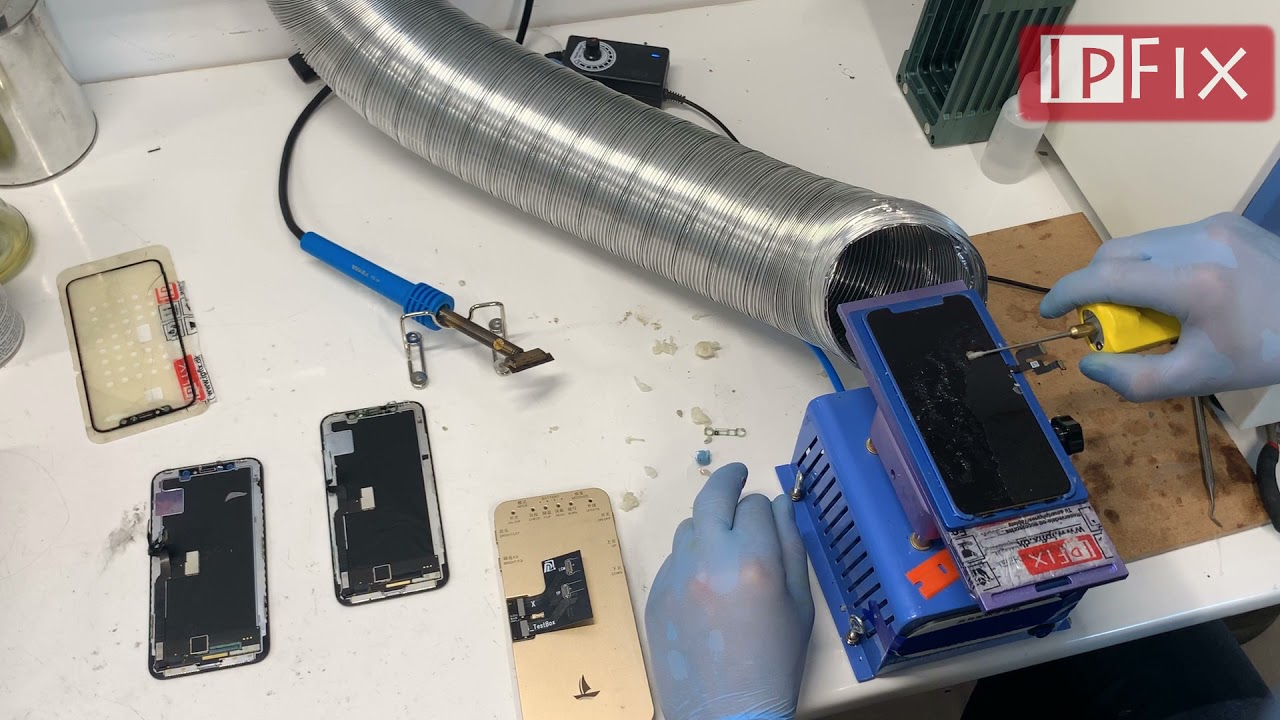 iPhone X - Skærm Refurbish (Screen Refurbish) Dansk Refurbish Video
