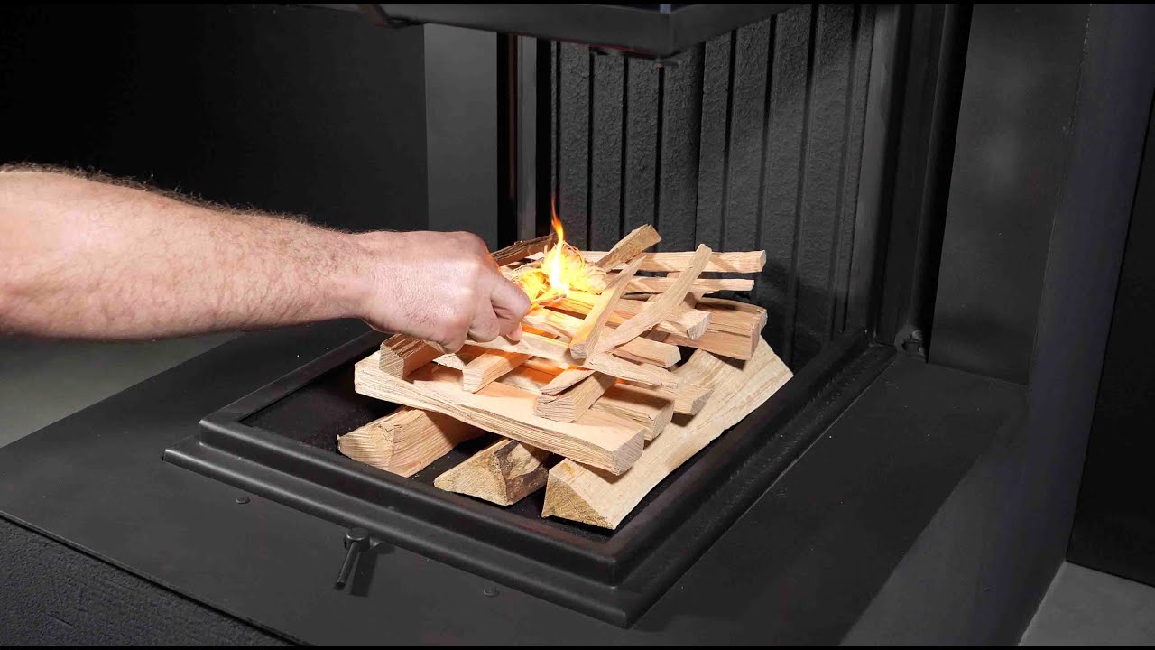 How to light the fireplace properly