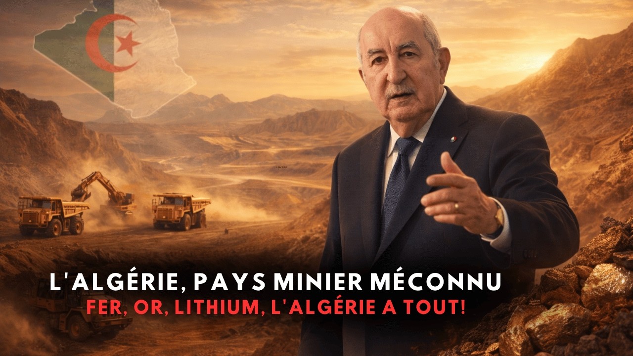 Fer, lithium, terres rares : l’Algérie face au nouvel ordre mondial