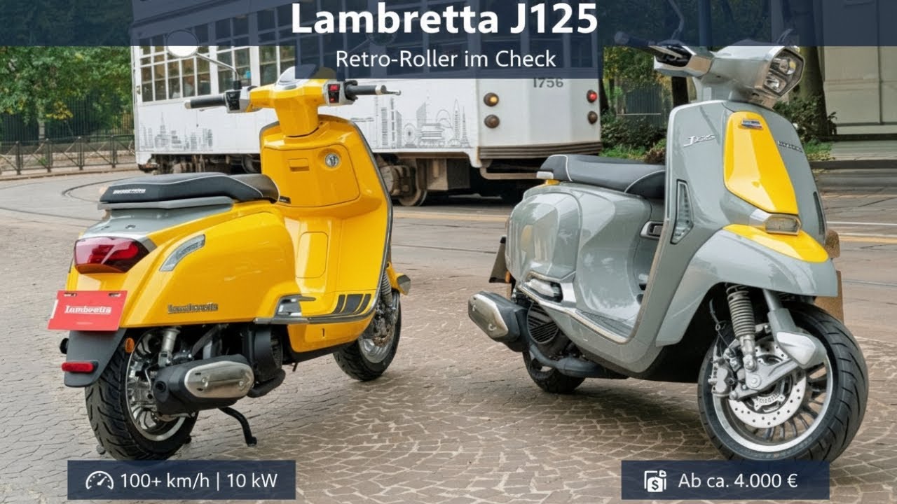 2026 Lambretta J125 Retro-Roller im Check
