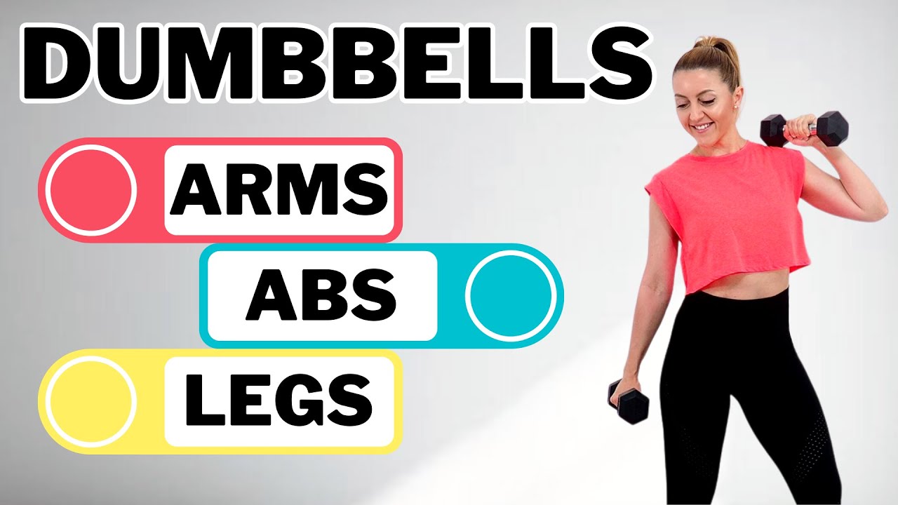 🔥18 Min Dumbbell Workout🔥Full Body Strength & Conditioning🔥ALL STANDING🔥NO JUMPING🔥NO REPEAT🔥