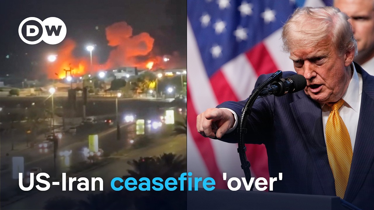US and Iran trade new strikes as Trump declares ceasefire dead | DW News