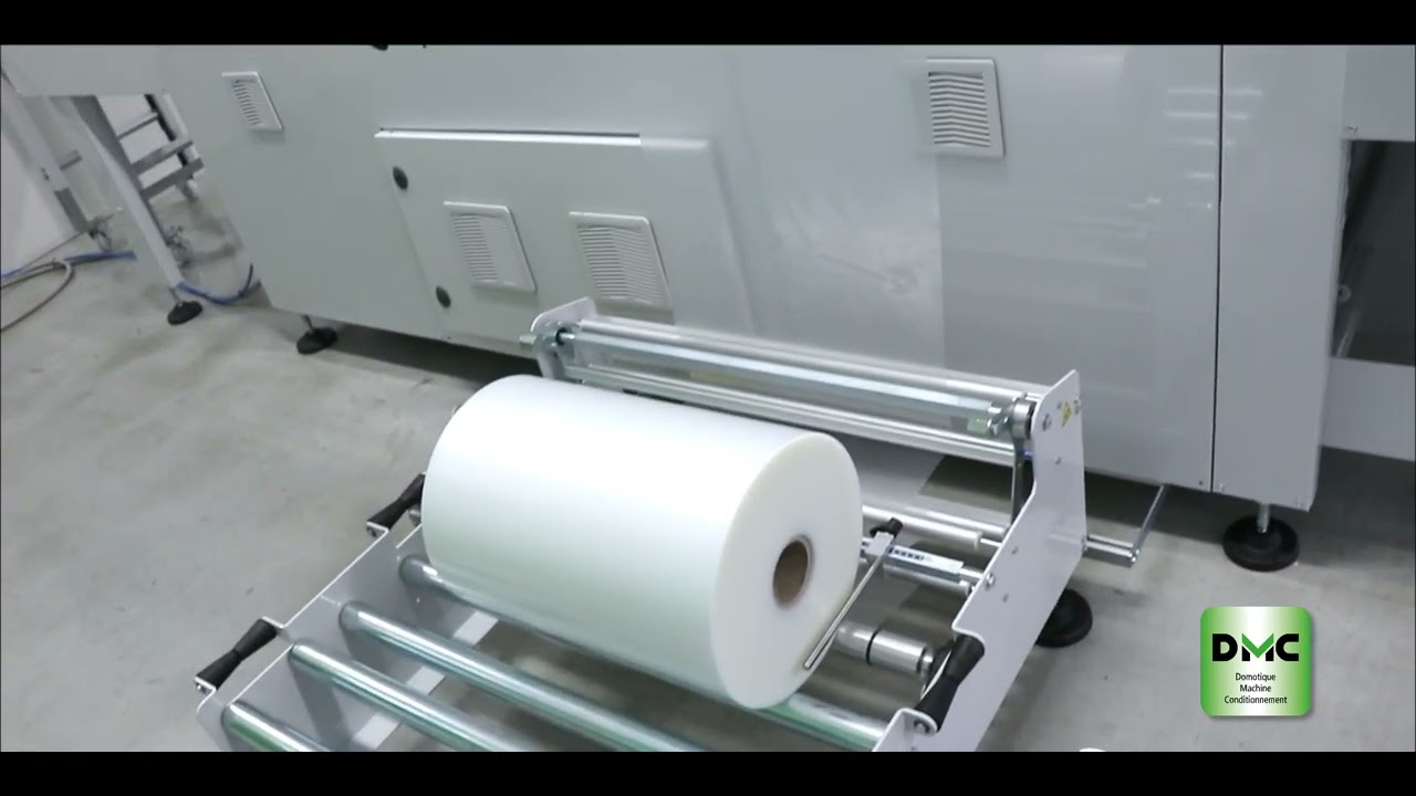 Fardeleuse automatique avec système d'empilage intégré. BP802AR 350ST VS