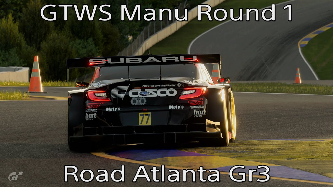 LIVE - Lets Do This - GTWS Manufacturers Round 1 - Road Atlanta Gr3 Part 2