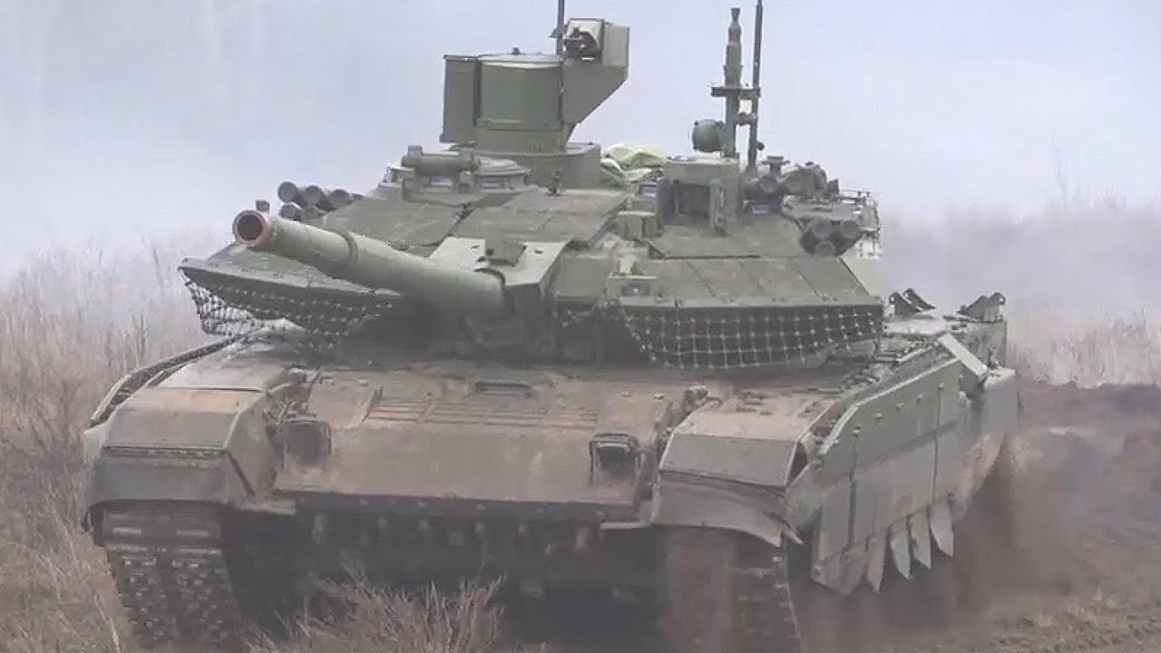Сравнение танков Т-90М и Т-72 российским экипажем