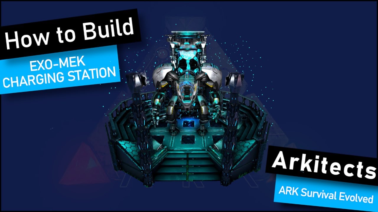 ARK: How to Build A Exo-Mek Charging Station ARK Survival Evolved